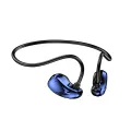 Sanag A5X True Bone Conduction Earphone Open Ear Bluetooth Wireless Sport Headphones Waterproof Headset 3D Stereo Sound. 