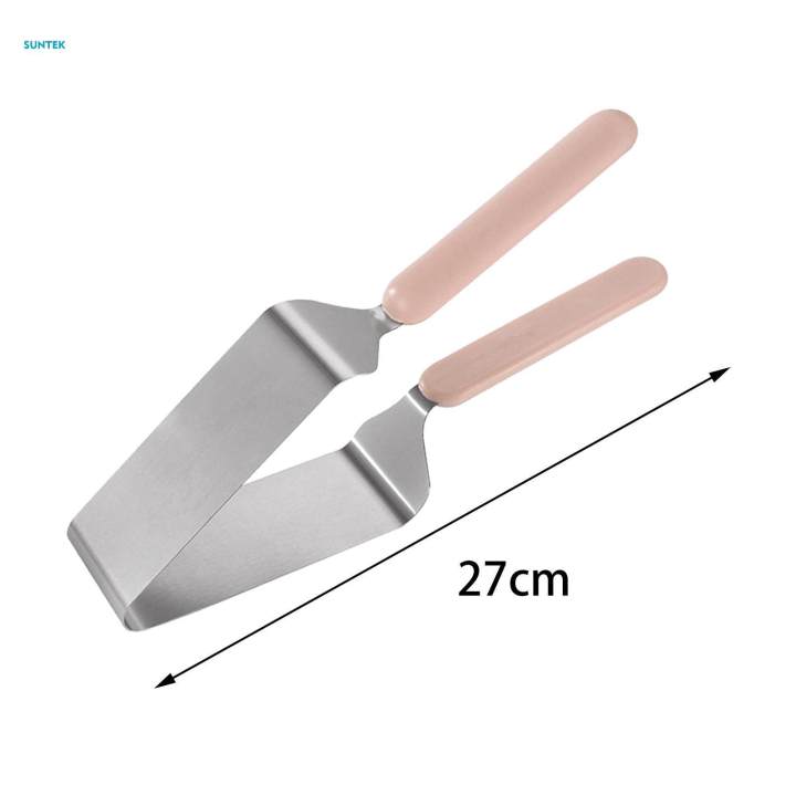 Stainless%20Steel%20Cake%20Slicer%20Cutter,%20Cake%20Server%20Pie%20Cutter%20for%20Weddings,%20Parties,%20Birthdays%20-%20Image%203