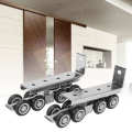 1 Pair 8 Wheels Sliding Door Rollers Hardware Hanging Silent Rail Wheel. 