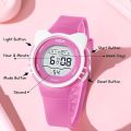 CAT-Cartoon g force Colorful Cat Electronic Children's Watch, Kid's Digital Wristwatch.