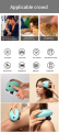 Electric Scalp Massager, Portable Head Massager with Kneading 96 Massage Nodes, Handheld Head Scratcher Massager for Stress Relax and Pain Relief, Ideal Gifts for Women, Men. 