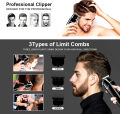 Kemei KM 1113 Professional Hair Clipper Rechargeable Beard Trimmer Hair Cutting Machine Electric Shaver. 