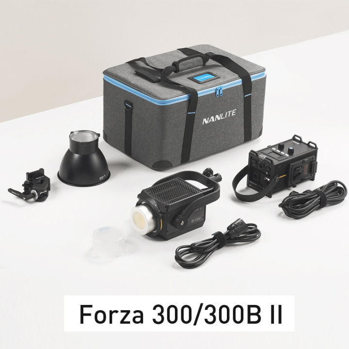 Nanlite%20Forza%20300B%20II%20500W%20II%20Bi-Color%20LED%20Spotlight%20CRI%2096%20TL%20CI97%202700K-6500K%20Photography%20Light%20App%20and%20DMX%20Control%20Video%20-%20Image%202
