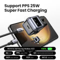 【Uno 30W GaN】UGREEN Uno QPai Robot 30W GaN USB C Charger Power Adapter PD Fast Wall Charger For iPhone 16 15 Max Pro Samsung Galaxy S24+ S24 Ultra/A Tecon Infinix  Note 30 Pro Itel P40+ Realme 8 Pro Galaxy AI Xiaomi 15 14 Pro Redmi K70 60 Pro. 