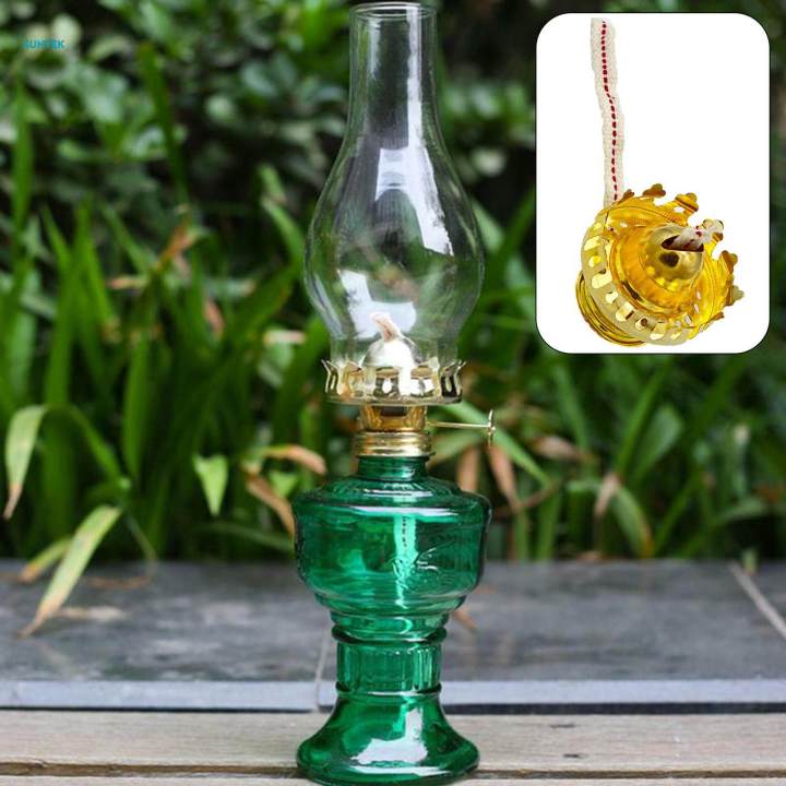 Oil Lamp Burner Aluminum Alloy Vintage Oil Lamps Burner Adjustable