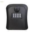 Key Storage Lock Box Combination Lock Box 4 Digit for Indoor Home Garden Garage Store.