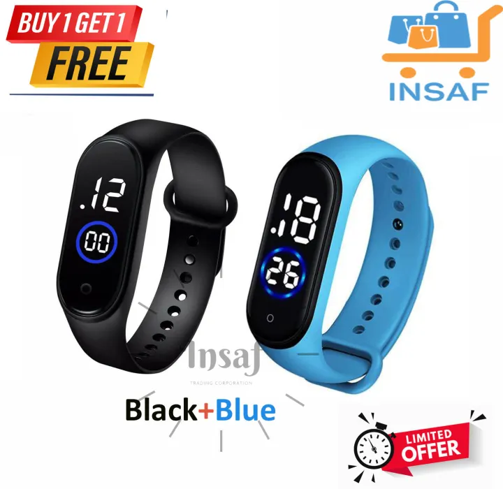 Buy%201%20Get%201%20Free,%20Silicone%20Led%20Sports%20Watch%20For%20Men/%20Kids%20/Girls%20/Boys%20-%20Image%203