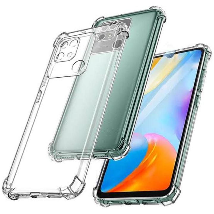 Xiaomi Redmi 10A Shockproof Bumper Case With Clear Soft Tpu Protective Phone Cover For Xiaomi Redmi 10A  Anti-Scratch - Camera