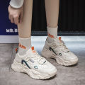 2024 spring new korean version ins dad shoes for school girls versatile platform sneakers women's casual single shoes K901. 