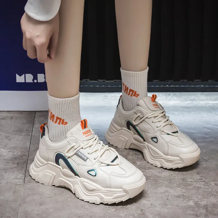 2024%20spring%20new%20korean%20version%20ins%20dad%20shoes%20for%20school%20girls%20versatile%20platform%20sneakers%20women's%20casual%20single%20shoes%20K901%20-%20Image%203