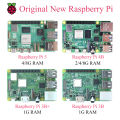 Original Raspberry Pi 5 4B 3B+ 3B Development Board RAM 2G 4G 8G Broadcom 4 Core CPU For DIY, Education, Home automation, Industrial automation.