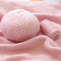 70g Mongolian Combed Cashmere Blended Yarn Hand-Knitted Crochet Knitting Soft Wool Yarn Baby Scarf Blanket Hand-Weaving Thread. 