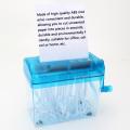 1 Pcs Mini Hand A6 Paper-Shredder Portable Office Household Desktop Manual Paper Financial Bill Documents Cutting Tool.