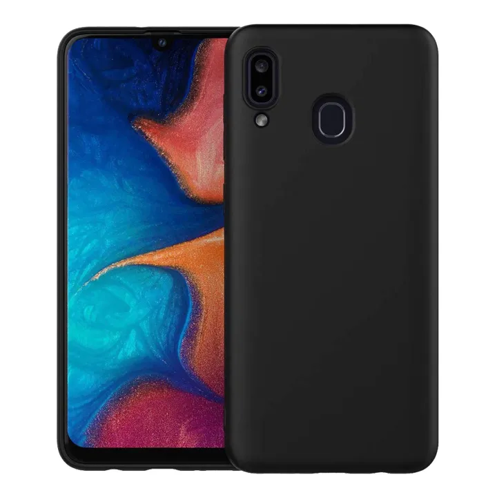 For%20Samsung%20Galaxy%20A20%20A3%20Liquite%20Silicone%20Mobile%20Back%20Cover%20Case%20(SmartPhone)%20-%20Image%203