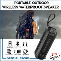 Awei Y280 Outdoor IPX4 Waterproof Wireless Bluetooth Speakers Outdoor IPX4 Waterproof Portable Bluetooth 5.0 Loud Subwoofer 12-Hour Play Time. 