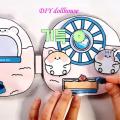 Little hamster breeder Quiet book Beanie Book diy material pack homemade puzzle decompression toy book girl toys craft toys. 