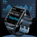 TK11P Smart Watch Fitness Tracker IP68 Waterproof 1.83-inch Screen With ECG Blood Oxygen Blood Pressure Sleep Monitor Outdoor Sport Watches For Phone Laptop Tablet.