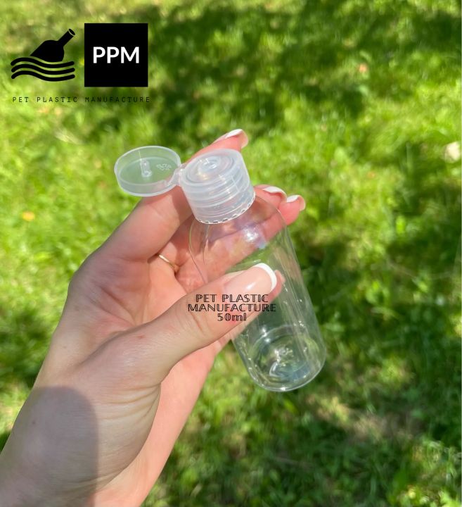 Plastic%20Oil%20Bottle%20Tiptop%20Cap%2050ml%20Transparent%20%E2%80%93%205pcs%20Fliptop%20Cap%20Bottles%20for%20Hair%20Oil,%20Cosmetic%20&%20Skincare%20%7C%20Leak-Proof,%20Refillable%20%7C%20Factory%20Direct%20%E2%80%A2%20Manufacturer%20Price%20-%20Image%203