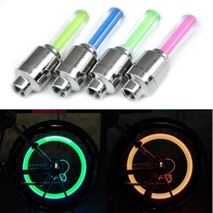 2 pcs Bicycle Wheel Light3 Different Color multicolor