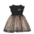 Girl's summer dress, Korean version, girl's cotton fluffy skirt, super immortal and foreign star mesh new princess skirt. 