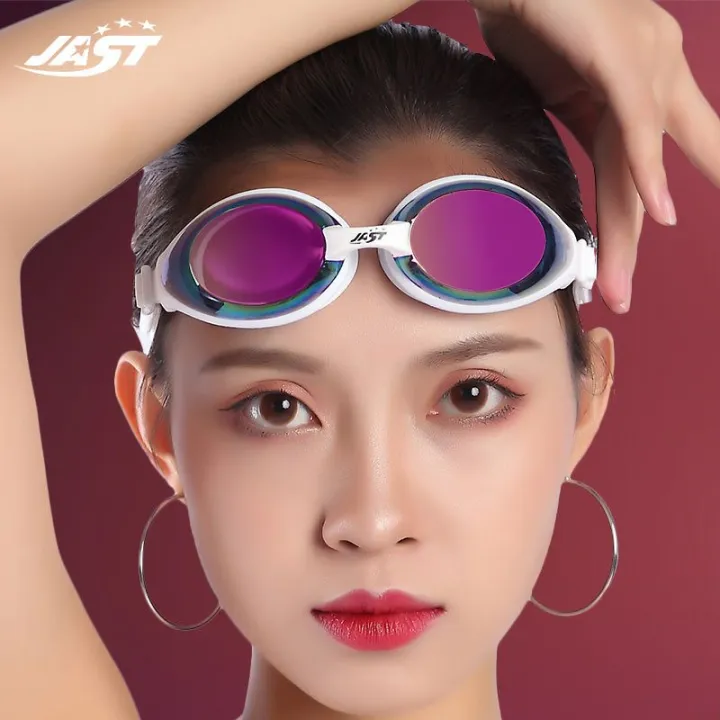 Jast%20Men's%20and%20Women's%20Swimming%20HD%20Waterproof%20Anti-Fog%20Plain%20Light%20Swimming%20and%20Swimming%20Cap%20Outfit%20Women%20-%20Image%204