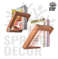 Floating Book shelf  Wall Hanging Shelves Wall Hanging Book shelf  for Living Room Bedroom Kitchen SPWL54. 
