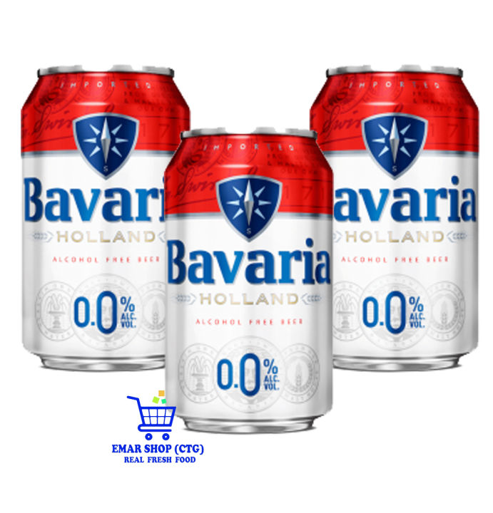 Bavaria Non-Alcoholic Malt Drink Can, 330 ml - 3can