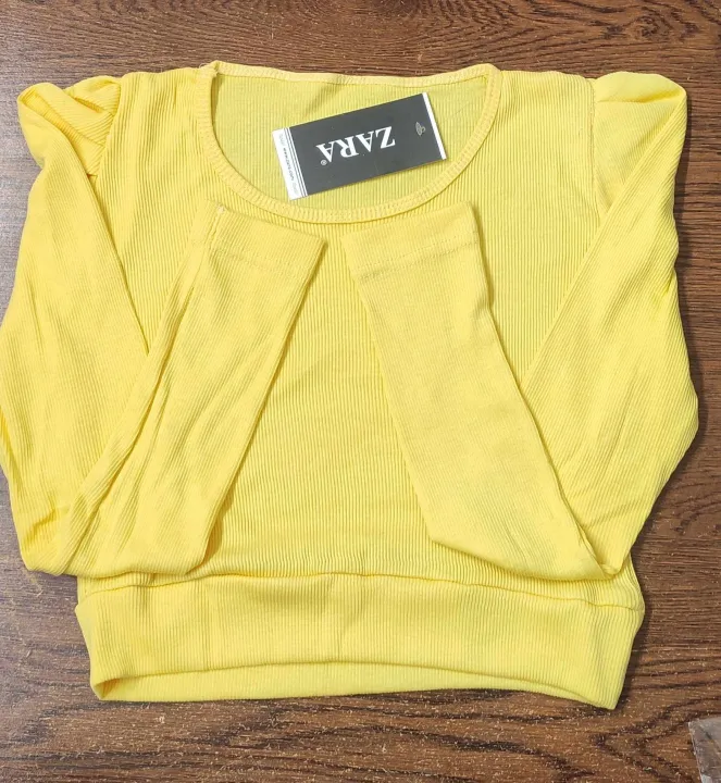 Long%20Sleeve%20Crop%20Tops%20Blouse%20for%20Women%20-%20Image%202