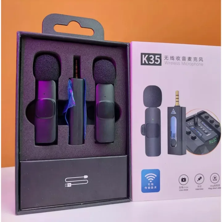 K35%20Wireless%20Microphone%203.5mm%20Supported%20for%20android,%20IOS,%20%20Camera,%20Sound%20card,%20Smartphone%20best%20for%20tiktok,%20youtuber,%20and%20content%20creator%20-%20Image%205