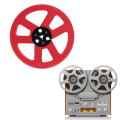 Reel-To-Reel Recorders Accessory 7 Inch 1/4 Empty Take Up Reel to Reel Hub for TEAC/ReVox Studer.