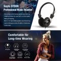 3.5mm Wired HD Sound Headphones Over Ear Headset Bass HiFi Music Stereo Microphone Earphones Adjustable Headset For PC MP3 Phone. 