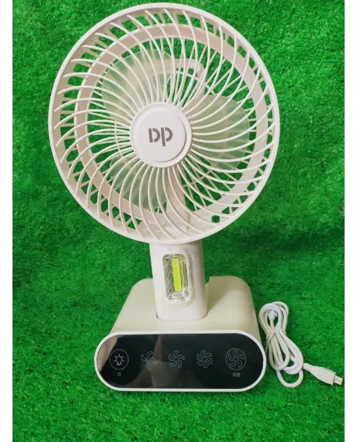 DP-7624%20Rechargeable%20fan%20with%203-mode%20LED%20sensor%20light%20-%2032x16%20cm,%20Battery:%203000mAh%20(GH%20:%20178)%20-%20Image%202