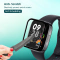 Redmi Watch 3 Active Smart Watch Full Coverage Plastic Screen Protector. 