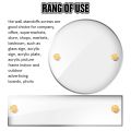 8 Sets Standoff Screws Advertising Nail Standoff Wall Mounting Hardware for Hanging Acrylic Picture Frame (12 x 20mm).