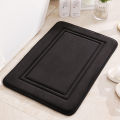 Cross-border square frame, paper clip, memory foam, thickened door mat, bathroom anti-slip mat, kitchen, bathroom, toilet mat. 