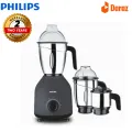 Philips HL7757/00 Mixer Grinder – 750W Turbo Motor | 3 Stainless Steel Jars | Official Philips Product.