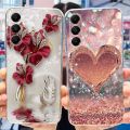 Case For Samsung Galaxy A05s Cute Flower Cat Printing Soft Silicone TPU Phone Bumper For Samsung A05s A 05S SM-A057F Back Cover. 