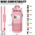Sport Water Bottle Cover Cellphone Holder Protable Water Bottle Case Sleeve with Strap for Outdoor Hiking Camping Cycling. 
