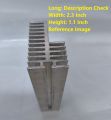 Double Side Finned Aluminum Heatsink 8 Inch Aluminum Heatsink 8×2.3×1.1 Inch Aluminium Heat Sink Cooling Radiator Silver Tone 8 Inch Aluminum Heat Sink For Inverter Transistor IC Tools 8 Inch Heatsinks. 