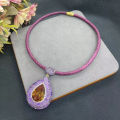 High-end Luxury Changing Color Sudan Stone Snake Skin Gothic Jewelry Women's Wedding Accessories. 