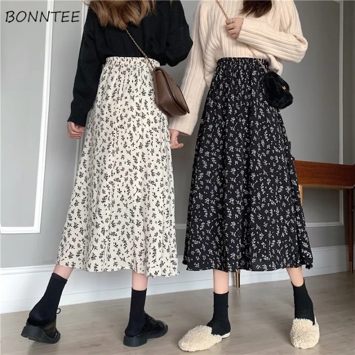 Skirts%20Women%20Design%20High%20Waist%20Summer%20Loose%20Trendy%20Elegant%20Artistic%20BF%20A-Line%20All-match%20Print%20Lovely%20Ins%20Casual%20Tender%20Aesthetic%20-%20Image%202