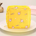 1 Pcs Multi Functional Travel Storage Bag Portable Sanitary Napkin Bag and Toiletry Cosmetic Organizer with Waterproof Layer. 