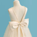 Girl Princess Dress Bridesmaid Wedding Party V-Back Long Prom Gowns Christmas Vestido Kids Dresses For Evening Formal Clothes.