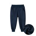 2023 Spring Pure Cotton Children Cartoon Fleece Thickening Trousers Kids Boys Girls Winter Sport Long Pants.