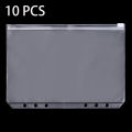 1/10Pcs A5 A6 A7 Transparent File Holder Notebook 6 Hole Loose Leaf Pouch DIY Document Bag Binder Rings PVC Storage Binding Folder.