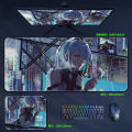 Cyberpunk Edge Walker Mouse Pad Computer Desktop Pad Lucy Edge Runner Cyberpunk 2077 Peripherals. 