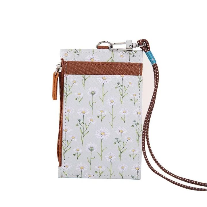 Women%20Floral%20Card%20Holder%20Wallet%20With%20Neck%20Strap%20Lanyard%20Badge%20PU%20Leather%20Wallet%20Bank%20Credit%20Card%20ID%20Holder%20Wallet%20Case%20Purse%20Bag%20-%20Image%206
