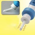 New Cimiva Ear Wax Removal Kit Ear Cleaner Automatic Electric Vacuum Earwax Remover-white+blue.