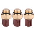 3X Radiator Coolant Fan Water Temperature Sensor Switch Replacement Car Accessories for 37760-P00-003. 
