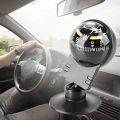 Vehicle Mounted Compass Direction Adhesive Compasses Auto Spherical Ball-black. 